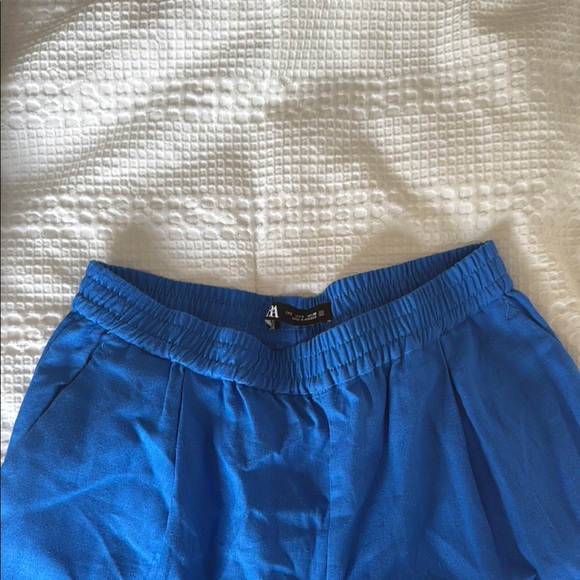 Zara Blue Matching Linen Set - Picture 4 of 7